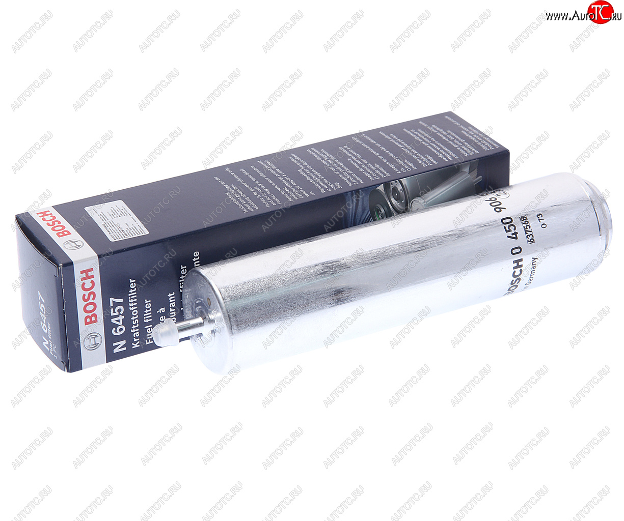 2 799 р. Фильтр топливный BMW 1 (E82,88),3 (E46),5 (E60),X3 (E83) BOSCH BOSCH 0450906457  с доставкой в г. Майкоп