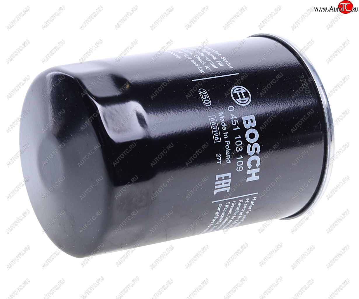 869 р. Фильтр масляный VW AUDI SEAT SKODA (04-) (1.82.0 TSITFSI) BOSCH BOSCH 0451103109  с доставкой в г. Майкоп
