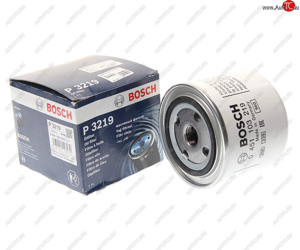 619 р. Фильтр масляный BOSCH BOSCH 0451103219  с доставкой в г. Майкоп
