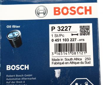 519 р. Фильтр масляный FORD Mondeo 1,2,Escort,Fiesta (-00) (1.8 TD) BOSCH BOSCH 0451103227  с доставкой в г. Майкоп. Увеличить фотографию 4