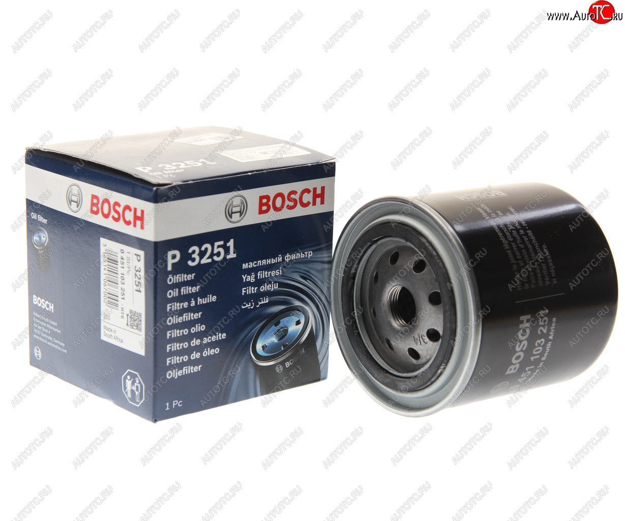 669 р. Фильтр масляный NISSAN Navara,Pathfinder,X-Trail BOSCH BOSCH 0451103251  с доставкой в г. Майкоп