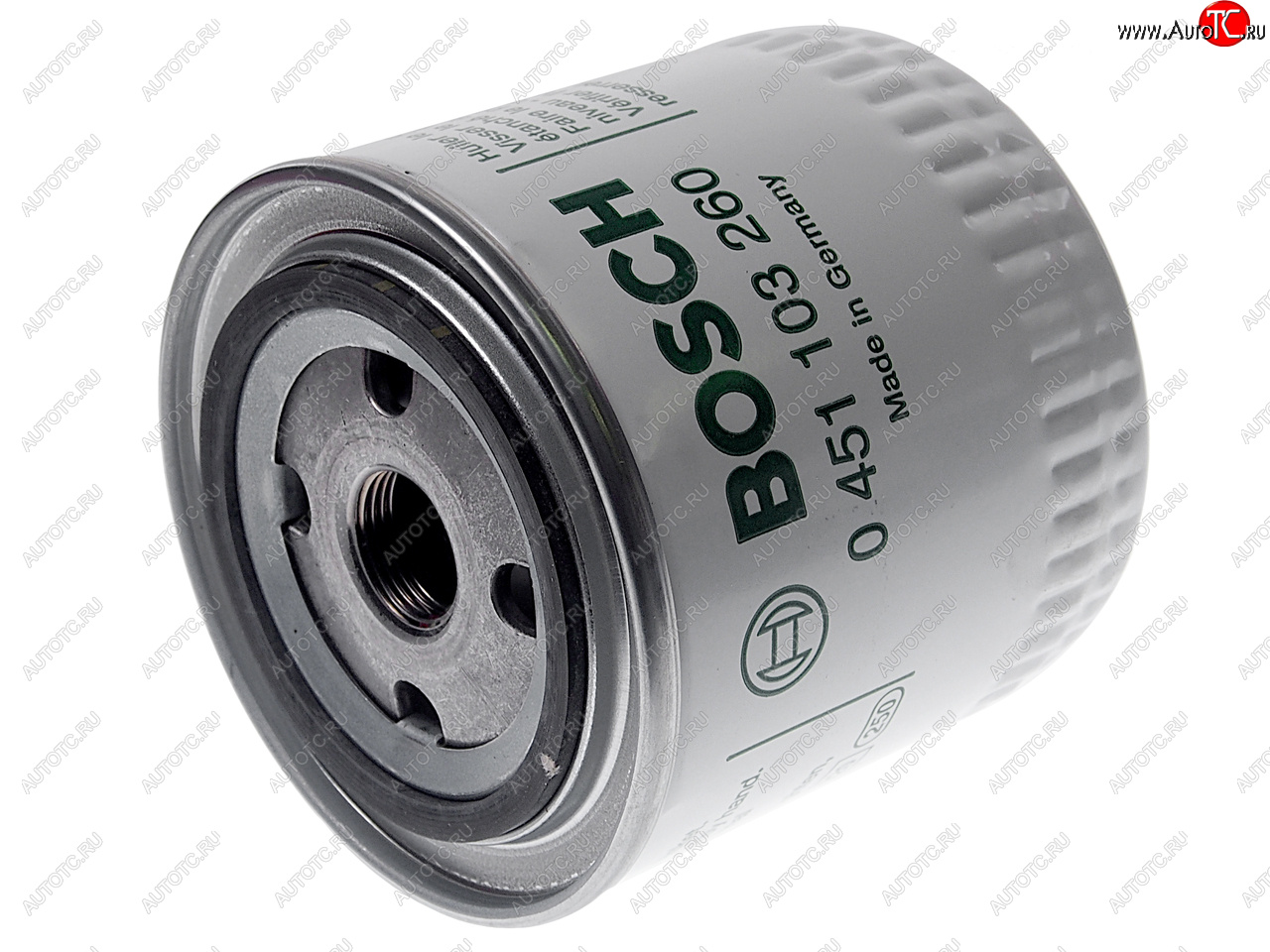 969 р. Фильтр масляный VOLVO 440,460,480 (88-96) ALFA ROMEO 156,166 (TDI) BOSCH BOSCH 0451103260  с доставкой в г. Майкоп