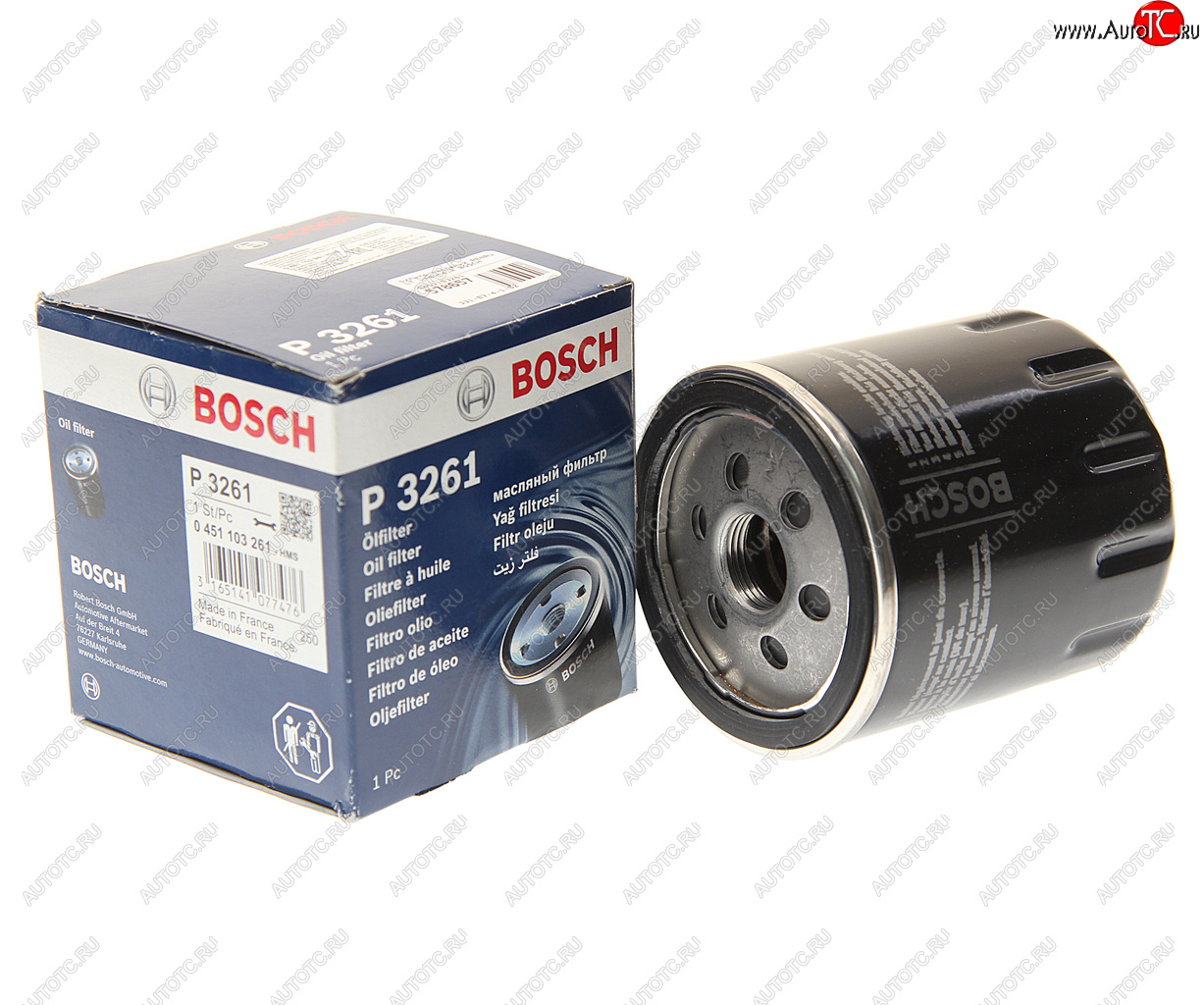 539 р. Фильтр масляный RENAULT Laguna 2 BOSCH BOSCH 0451103261  с доставкой в г. Майкоп