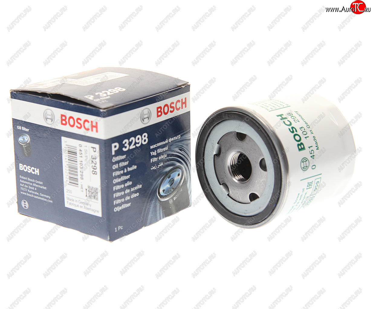 539 р. Фильтр масляный CHRYSLER 300C (04-11) BOSCH BOSCH 0451103298 BOSCH 0451103298  с доставкой в г. Майкоп