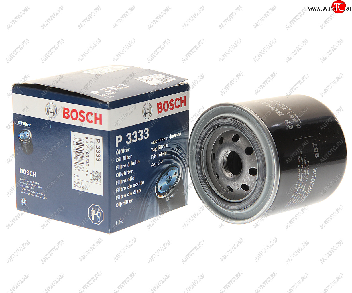 879 р. Фильтр масляный FORD Mondeo 1,2,3 (94-04-) MAZDA MPV 2 (99-02),Tribute (00-) BOSCH BOSCH 0451103333  с доставкой в г. Майкоп