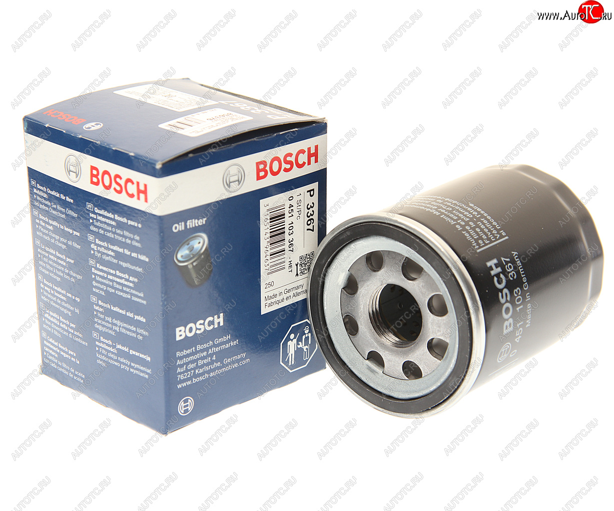 1 669 р. Фильтр масляный LAND ROVER Range Rover Sport BOSCH BOSCH 0451103367 BOSCH 0451103367  с доставкой в г. Майкоп
