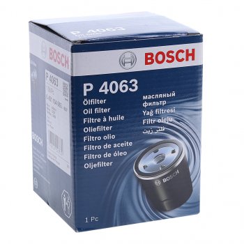 899 р. Фильтр масляный ГАЗ-3110,3302 (дв.ЗМЗ-406) BOSCH BOSCH 0451104063  с доставкой в г. Майкоп. Увеличить фотографию 3