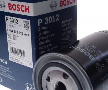 699 р. Фильтр масляный VW AUDI BOSCH BOSCH 0451203012 BOSCH 0451203012  с доставкой в г. Майкоп. Увеличить фотографию 3