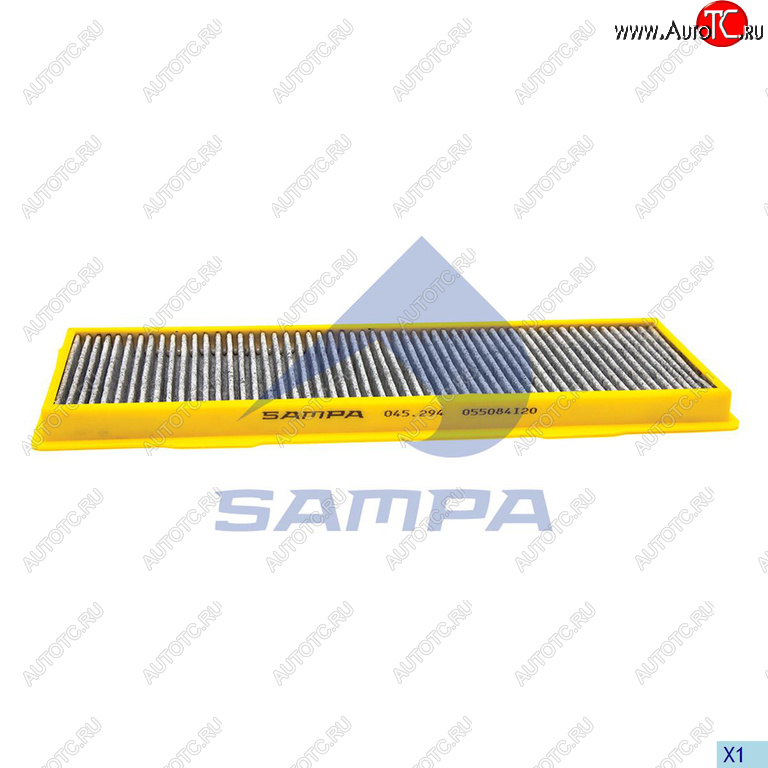 589 р. Фильтр воздушный салона SCANIA P,G,R,T SAMPA SAMPA 045.294  с доставкой в г. Майкоп