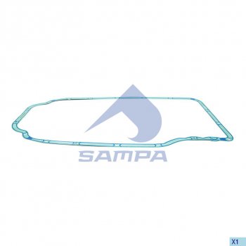 1 689 р. Прокладка SCANIA P,G,R,T series дв.DC13 поддона масляного (разборная) SAMPA SAMPA 045.308  с доставкой в г. Майкоп. Увеличить фотографию 1