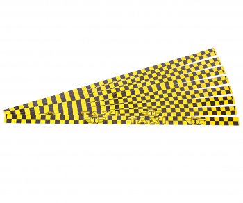 479 р. Наклейка-знак виниловая Taxi 4х100см желто-черная комплект (8шт.) AUTOSTICKERS AUTOSTICKERS 04557040462  с доставкой в г. Майкоп. Увеличить фотографию 1