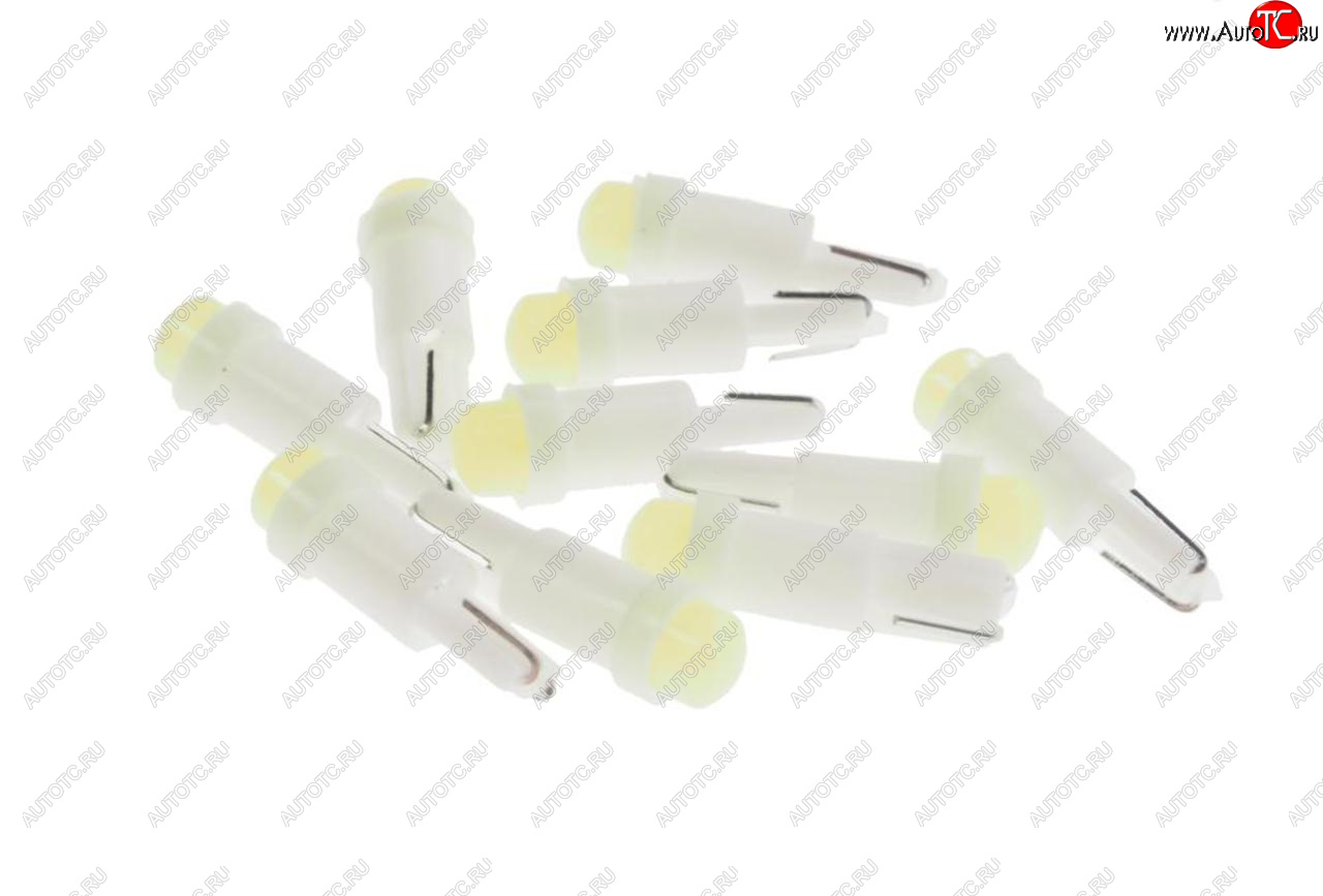 10 р. Лампа светодиодная 12V T5 W2x4.6d COB White MEGA ELECTRIC MEGA ELECTRIC 05012w  с доставкой в г. Майкоп