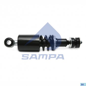 3 799 р. Амортизатор DAF CF65,75,85 кабины передний SAMPA SAMPA 050.207-01  с доставкой в г. Майкоп. Увеличить фотографию 1