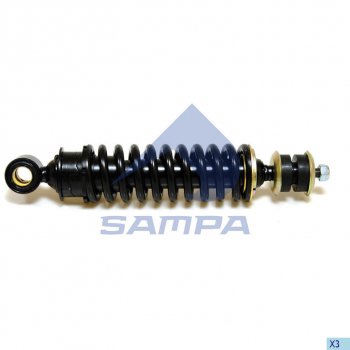 4 599 р. Амортизатор DAF 95XF кабины передний с пружиной (277337 25x40 14x83 OI) SAMPA SAMPA 050.209-01  с доставкой в г. Майкоп. Увеличить фотографию 1