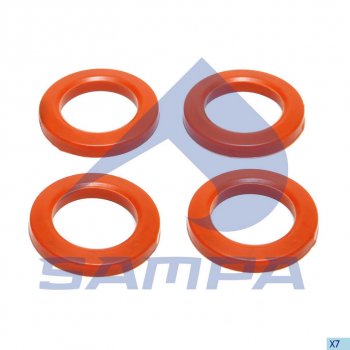 118 р. Ремкомплект DAF гидроцилиндра опрокидывания кабины (втулки 4шт.) SAMPA SAMPA 050.626  с доставкой в г. Майкоп. Увеличить фотографию 1