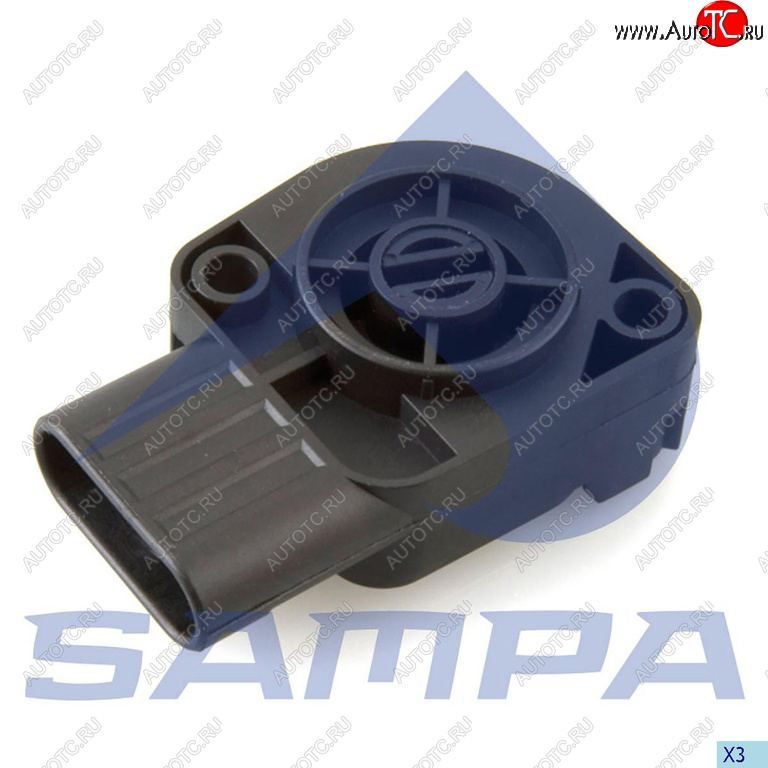 1 359 р. Датчик DAF CF85,75,XF105 положения педали газа SAMPA SAMPA 051.137  с доставкой в г. Майкоп