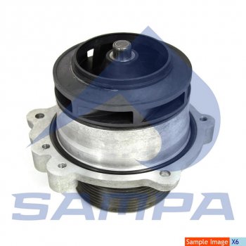5 699 р. Насос водяной DAF CF85,XF95,XF105 SAMPA SAMPA 051.264-01 SAMPA 051.264-01  с доставкой в г. Майкоп. Увеличить фотографию 1