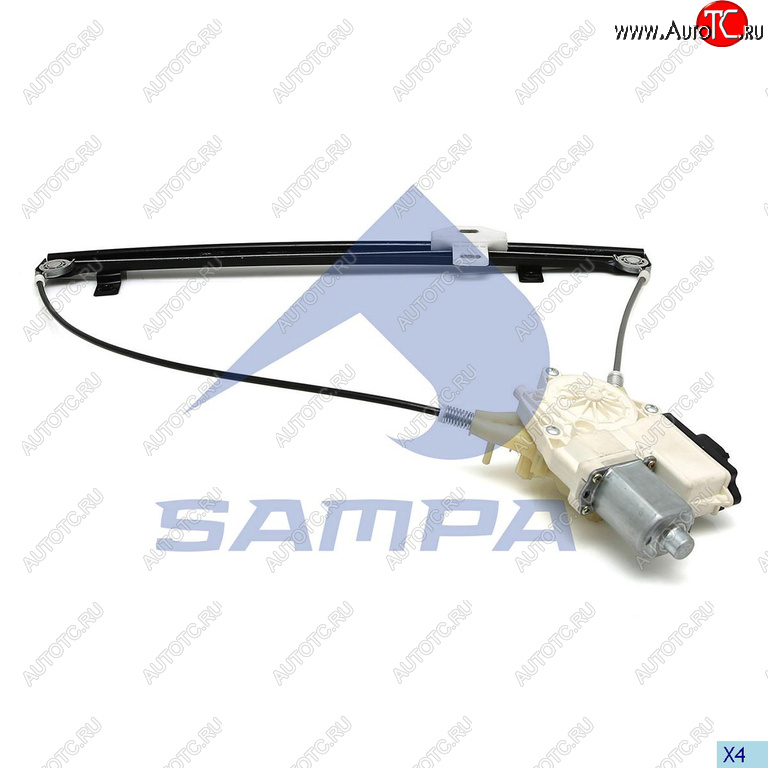 11 649 р. Стеклоподъемник DAF двери левый электрический SAMPA SAMPA 051.373  с доставкой в г. Майкоп