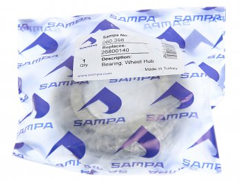 649 р. Подшипник ступицы MAN M200 передней (40x80x24.75мм) SAMPA SAMPA 060.398  с доставкой в г. Майкоп. Увеличить фотографию 3