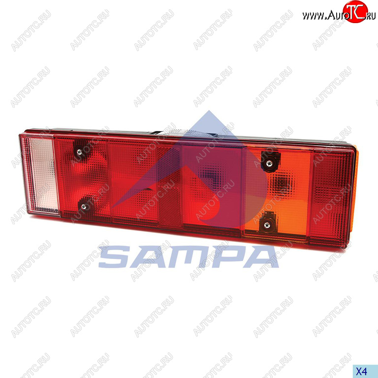 2 399 р. Фонарь задний IVECO левый (467х132мм) IVECO-разъем сзади SAMPA SAMPA 061.079  с доставкой в г. Майкоп