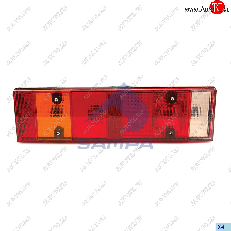 2 379 р. Фонарь задний IVECO правый (467х132мм) IVECO-разъем сзади SAMPA SAMPA 061.081  с доставкой в г. Майкоп