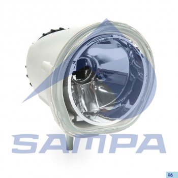 1 349 р. Фара противотуманная IVECO Stralis (03-) праваялевая наружная SAMPA SAMPA 062.068  с доставкой в г. Майкоп. Увеличить фотографию 1