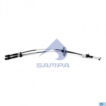 5 899 р. Трос КПП IVECO Daily переключения SAMPA SAMPA 062.141  с доставкой в г. Майкоп. Увеличить фотографию 1
