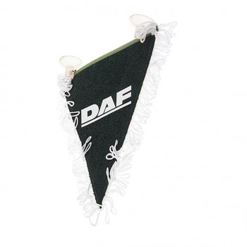 379 р. Вымпел DAFс бахромой (20х26см) на 2-х присосках AUTOSTICKERS 06499  с доставкой в г. Майкоп. Увеличить фотографию 2