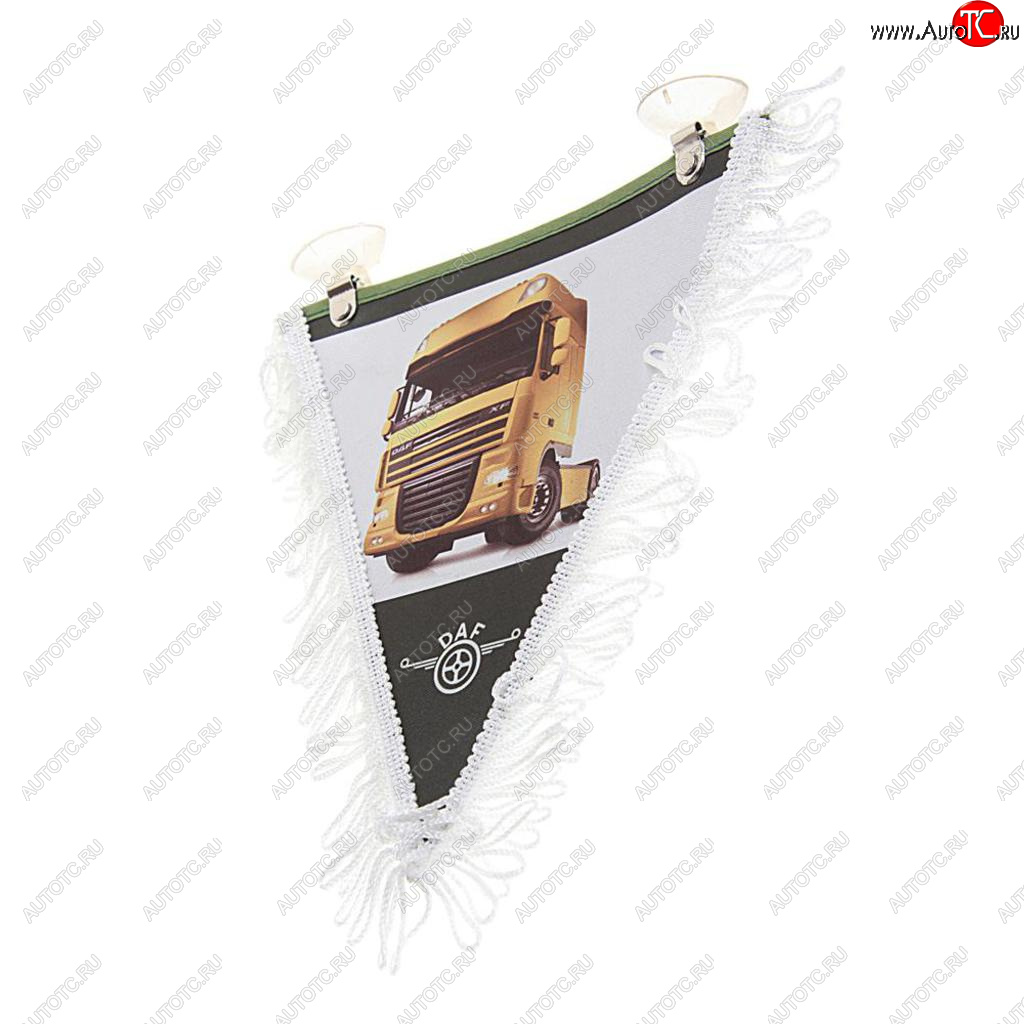 379 р. Вымпел DAFс бахромой (20х26см) на 2-х присосках AUTOSTICKERS 06499  с доставкой в г. Майкоп