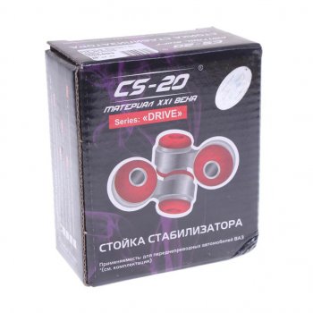1 099 р. Стойка стабилизатора ВАЗ-2108 комплект 2шт. полиуретан Drive CS-20 CS-20 06834  с доставкой в г. Майкоп. Увеличить фотографию 2