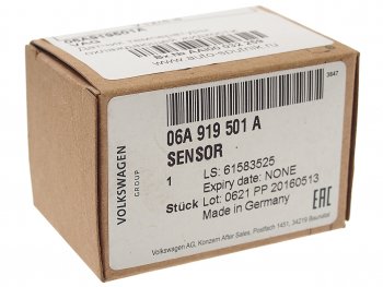 889 р. Датчик температуры VW AUDI SEAT SKODA (2-х штекерный черный) OE VAG 06a919501a  с доставкой в г. Майкоп. Увеличить фотографию 3