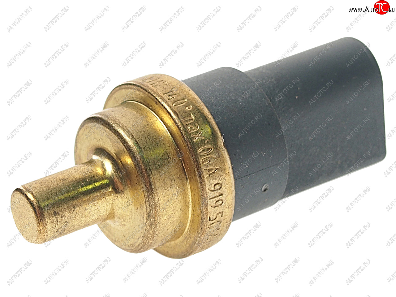 889 р. Датчик температуры VW AUDI SEAT SKODA (2-х штекерный черный) OE VAG 06a919501a  с доставкой в г. Майкоп
