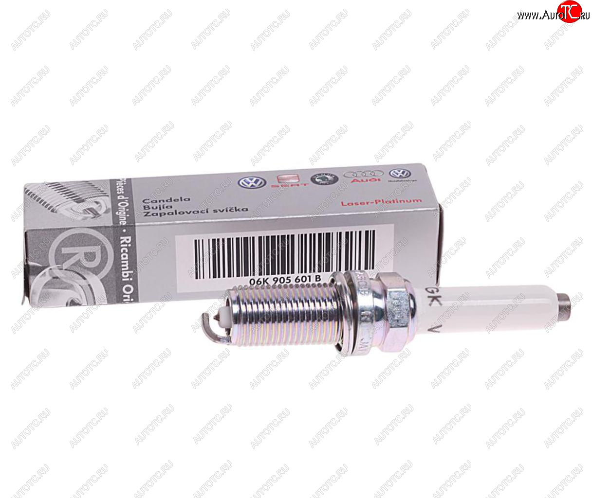 1 649 р. Свеча зажигания VW AUDI SEAT SKODA (13-) (1.82.0 TSITFSI) (NGK) OE VAG 06k905601b  с доставкой в г. Майкоп