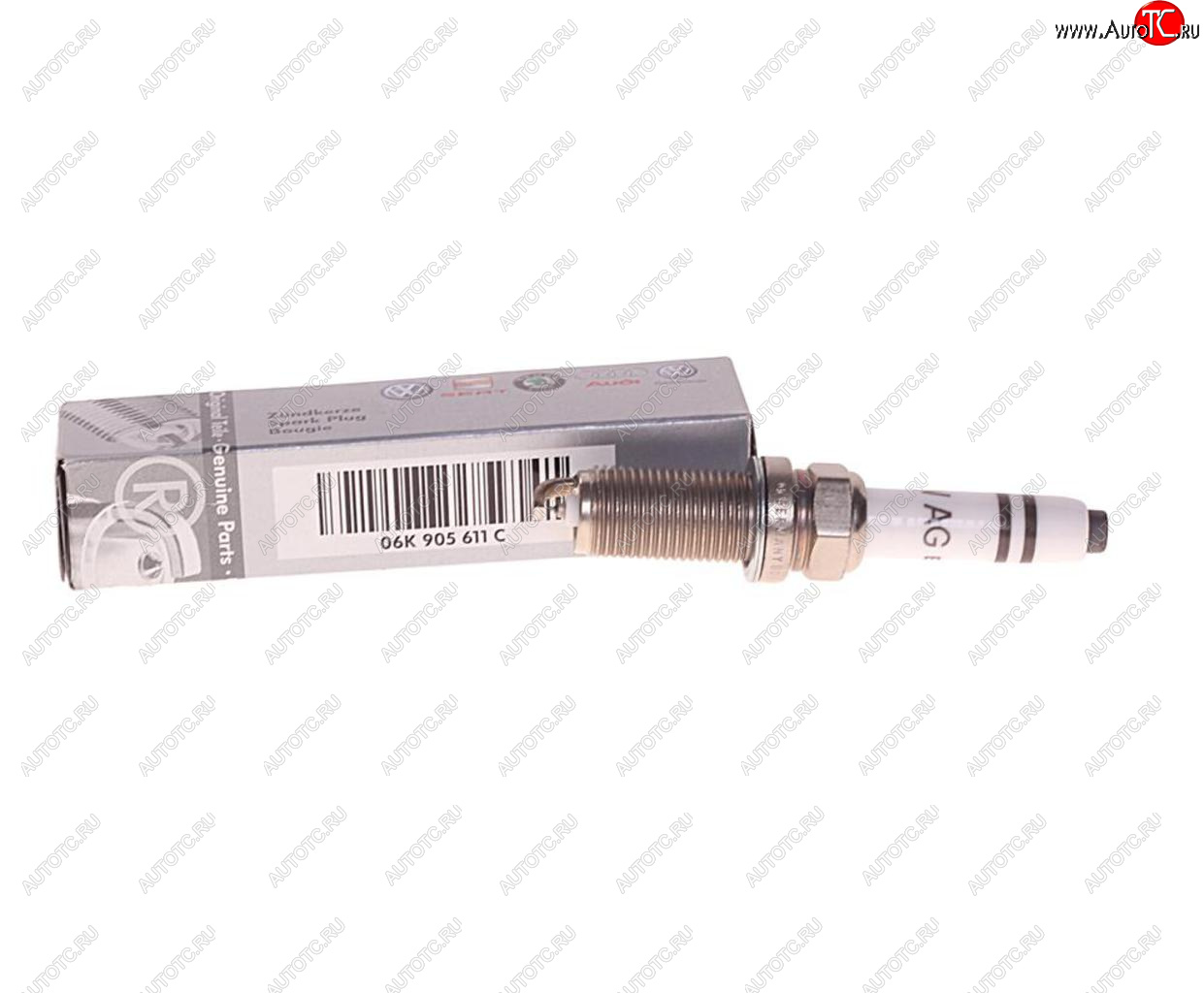 1 159 р. Свеча зажигания VW AUDI SEAT SKODA (13-) (1.82.0 TSITFSI) OE VAG 06k905611c  с доставкой в г. Майкоп