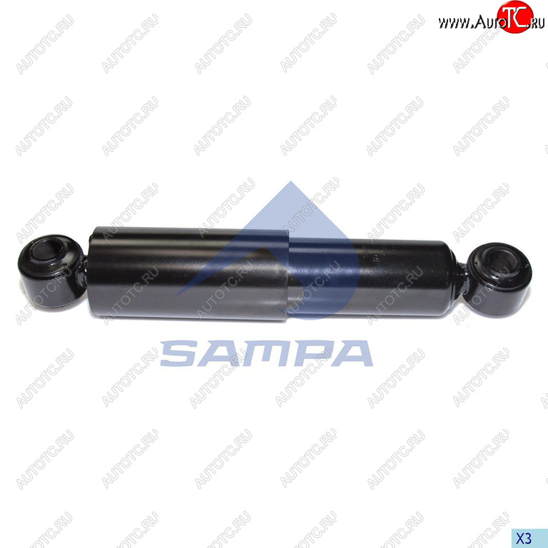 3 699 р. Амортизатор BPW FRUEHAUF SAF SCHMITZ полуприцепа, прицепа (294429 24х55 24х55 ОО) SAMPA SAMPA 070.227-01  с доставкой в г. Майкоп