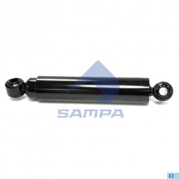 4 399 р. Амортизатор BPW SAF полуприцепа, прицепа (464800 24х55 24х55 OO) SAMPA SAMPA 070.228-01  с доставкой в г. Майкоп. Увеличить фотографию 1