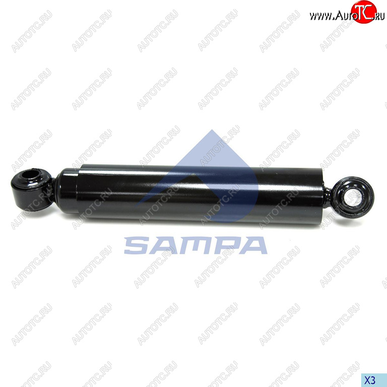 4 399 р. Амортизатор BPW SAF полуприцепа, прицепа (464800 24х55 24х55 OO) SAMPA SAMPA 070.228-01  с доставкой в г. Майкоп