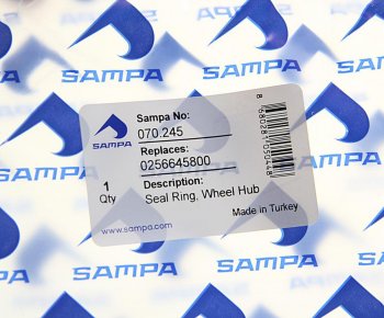 339 р. Сальник BPW ступицы (135x156.7x8мм) (1шт) SAMPA SAMPA 070.245  с доставкой в г. Майкоп. Увеличить фотографию 3