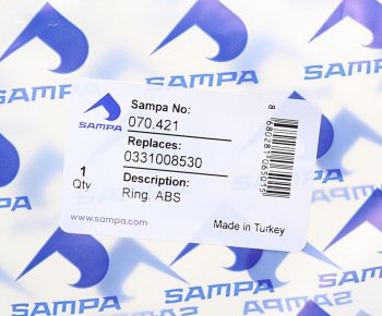 389 р. Кольцо АБС BPW (z=80) SAMPA SAMPA 070.421  с доставкой в г. Майкоп. Увеличить фотографию 3