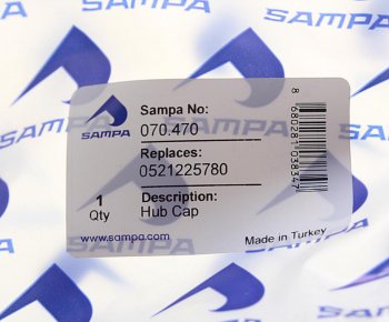499 р. Крышка BPW ступицы SAMPA SAMPA 070.470  с доставкой в г. Майкоп. Увеличить фотографию 3