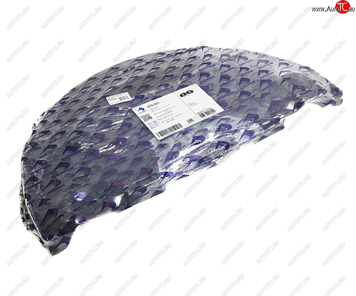 2 599 р. Щиток BPW барабана тормозного пылезащитный (комплект на ось, 120 SN4220-2) SAMPA SAMPA 070.521  с доставкой в г. Майкоп