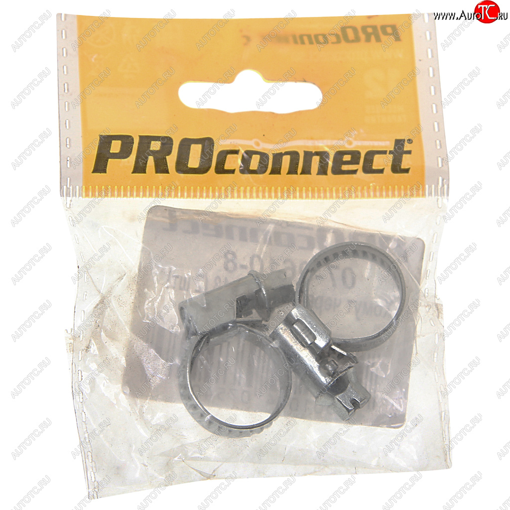 62 р. Хомут ленточный 010-016мм 2шт. (цена за упаковку) PROCONNECT PROCONNECT 07-0610-8  с доставкой в г. Майкоп