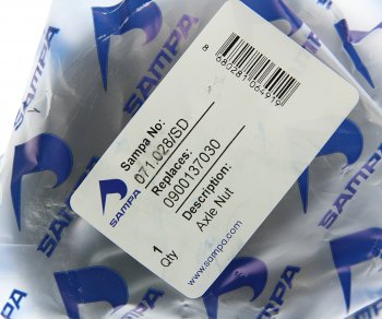 3 199 р. Болт ступицы BPW (ECO Plus 2,8-9т) М32х2 с зубчатой шайбой SAMPA SAMPA 071.028sd  с доставкой в г. Майкоп. Увеличить фотографию 4
