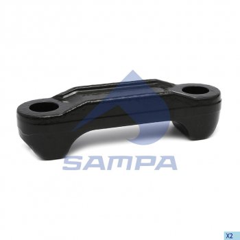 1 989 р. Пластина BPW рессоры (L=150) SAMPA SAMPA 071.048  с доставкой в г. Майкоп. Увеличить фотографию 1