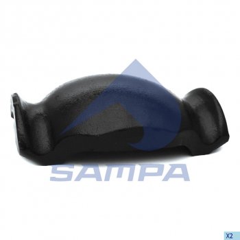 1 399 р. Сегмент BPW стремянки двойной (балка d=120мм) SAMPA SAMPA 071.082 SAMPA 071.082  с доставкой в г. Майкоп. Увеличить фотографию 1