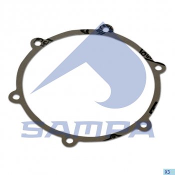 106 р. Прокладка SAF крышки ступицы SAMPA SAMPA 075.038  с доставкой в г. Майкоп. Увеличить фотографию 1
