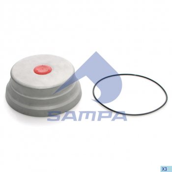 929 р. Крышка SAF ступицы с АБС SAMPA SAMPA 075.054  с доставкой в г. Майкоп. Увеличить фотографию 1