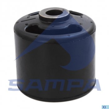 3 379 р. Сайлентблок INTRAX SAF полурессоры (подвески прицепа) (30х155х170) SAMPA SAMPA 075.075  с доставкой в г. Майкоп. Увеличить фотографию 1