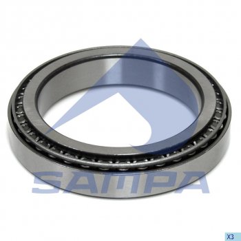 2 499 р. Подшипник ступицы SAF (120x165x29) SAMPA SAMPA 075.087  с доставкой в г. Майкоп. Увеличить фотографию 1