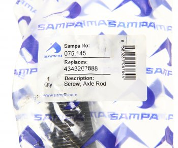 1 089 р. Болт SAF реактивной тяги (M36x155) SAMPA SAMPA 075.145  с доставкой в г. Майкоп. Увеличить фотографию 2
